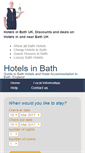 Mobile Screenshot of bath-hotels-guide.co.uk